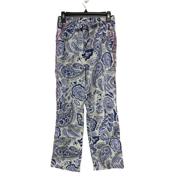 The Lazy Poet Emma Persian Blue Cotton Pajama Set Size Small New with tags - Picture 4 of 7